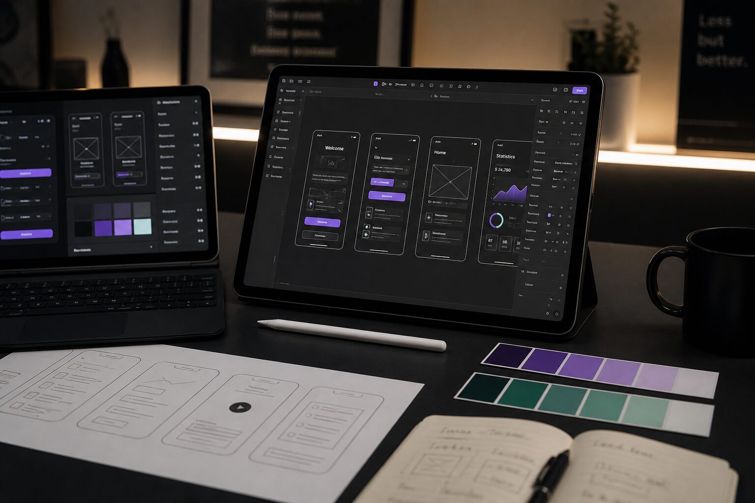Estudio de diseño UI y prototipos