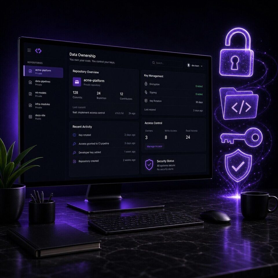 Propiedad del código y de los datos