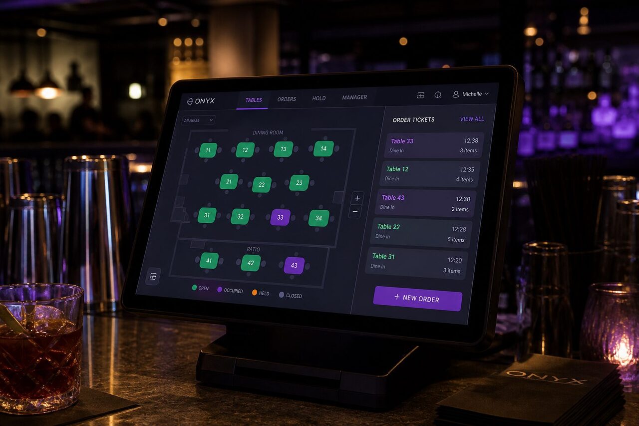 TPV de restaurante en tablet