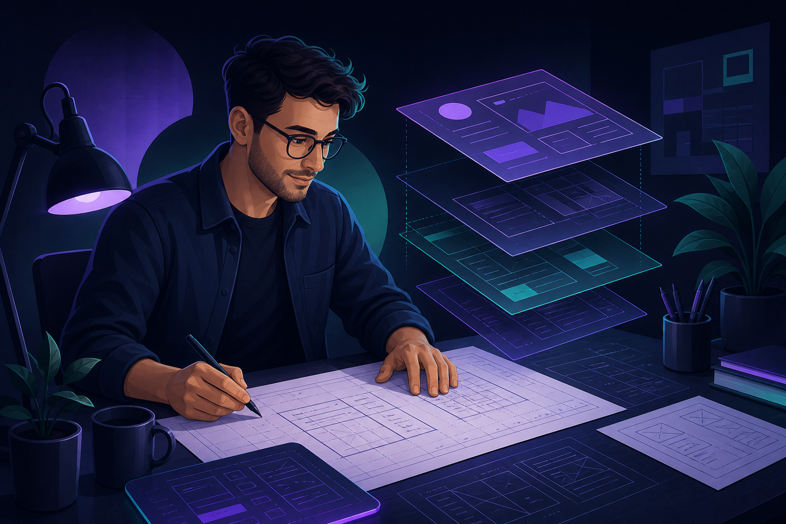 Wireframes y planificación técnica