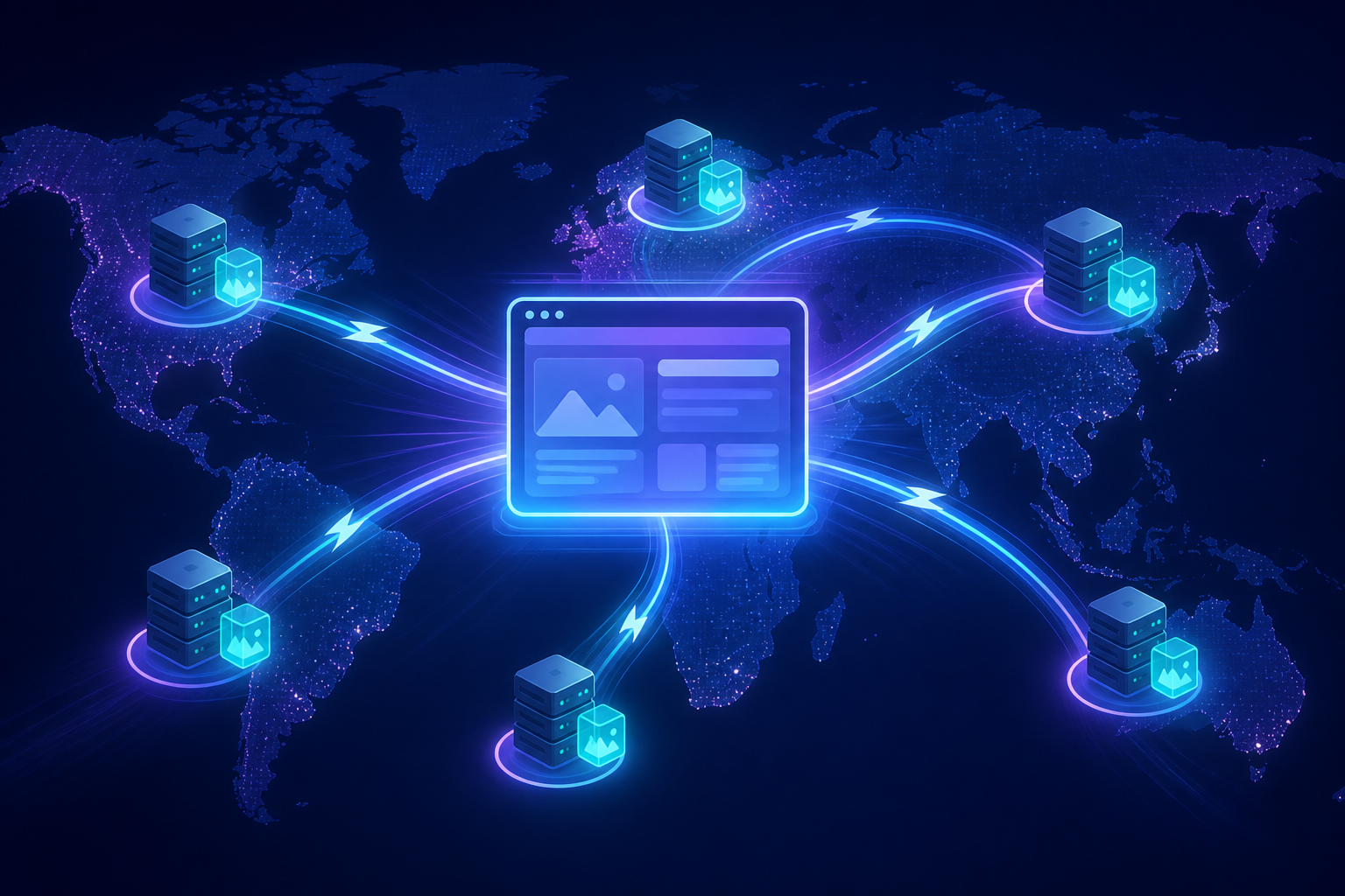 CDN acelerando la entrega web