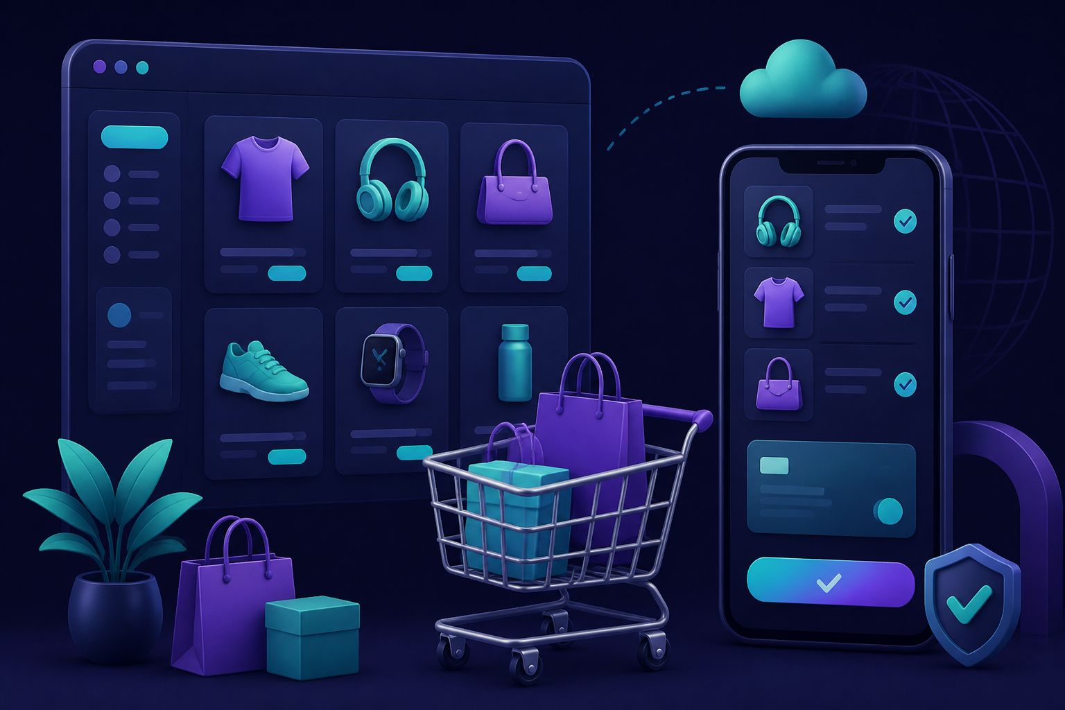 Proceso de compra online fluido