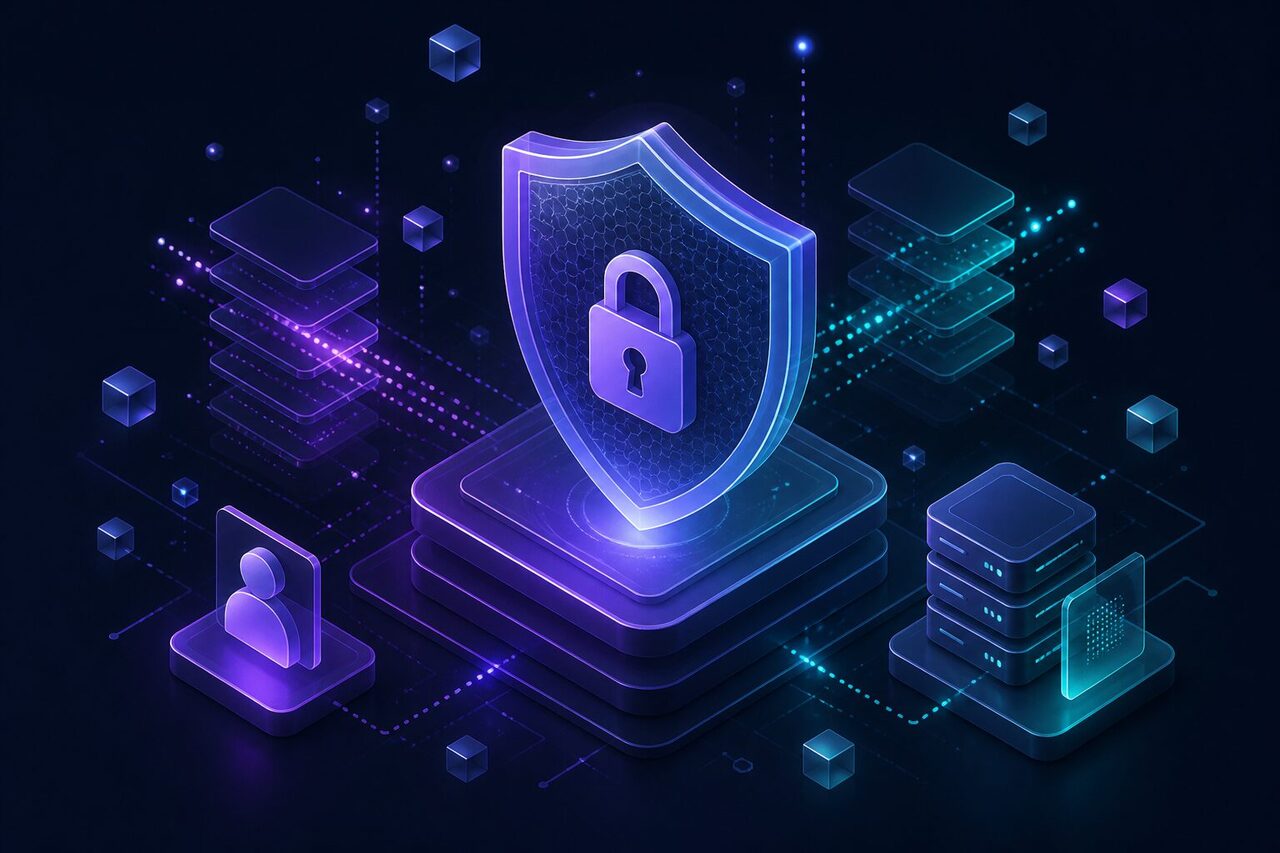 Escudo de seguridad y privacidad