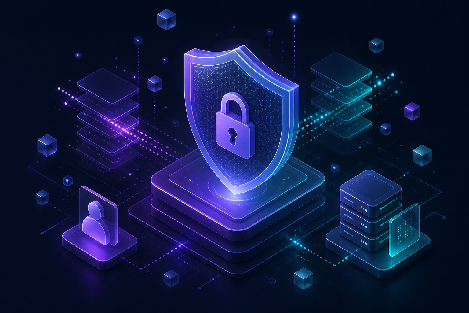 Escudo de seguridad y privacidad