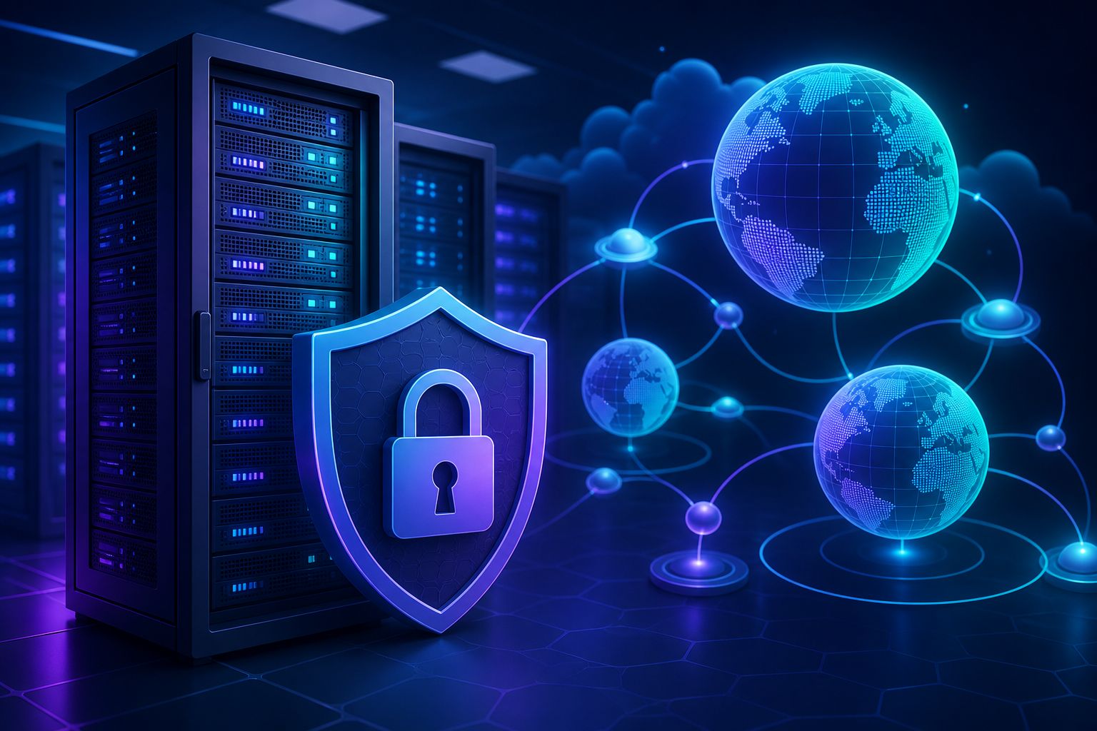 Servidor VPS con sitio web publicado