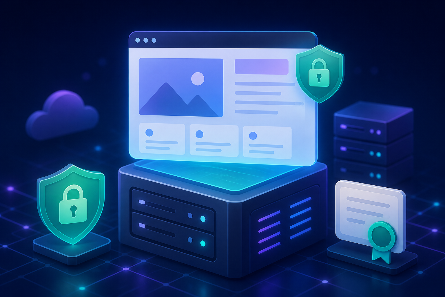 Dominio con candado SSL activo