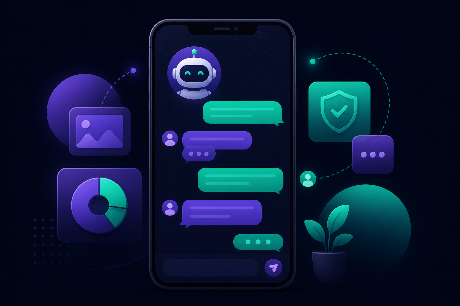 Conversación de atención al cliente por WhatsApp