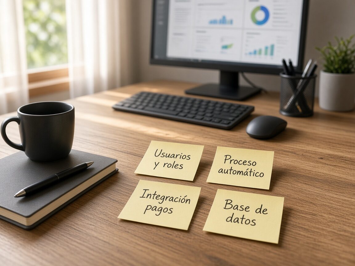 Notas de login, API y procesos automáticos sobre el escritorio