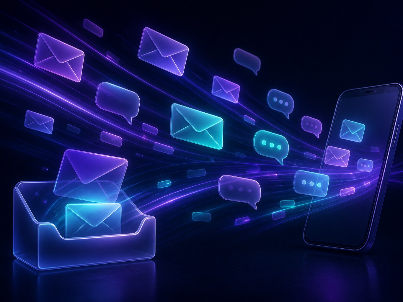 Notificaciones llegando al móvil y al correo